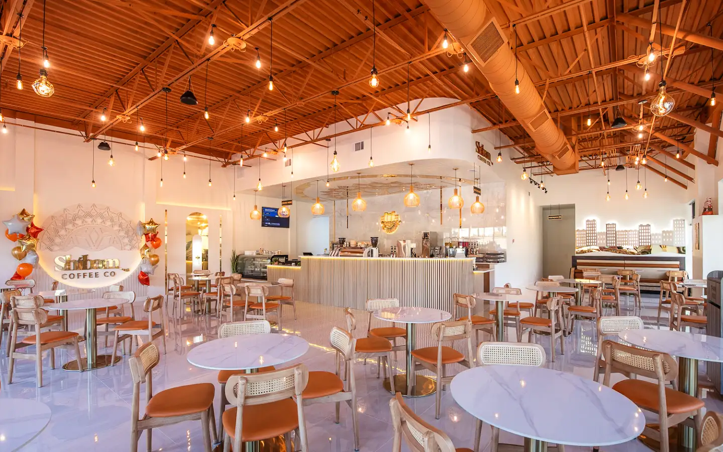 Interior of Shibam Coffee Atlanta